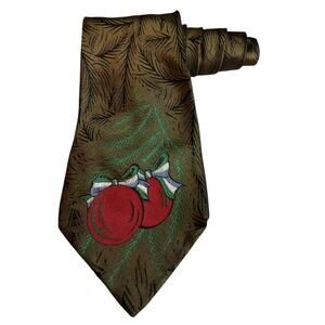 Moschino Cravatte Christmas Silk Tie